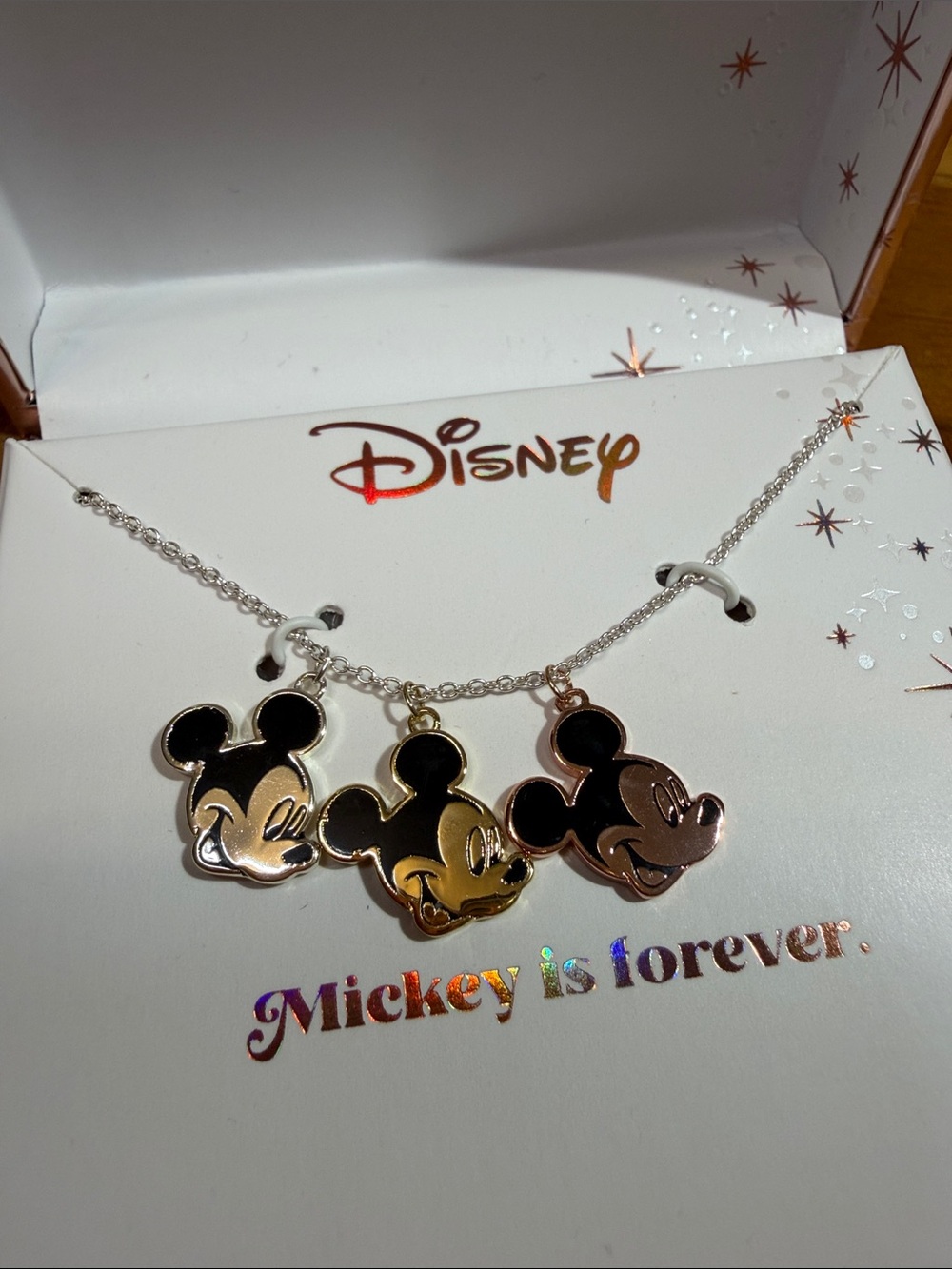 Disney Mickey is forever necklace